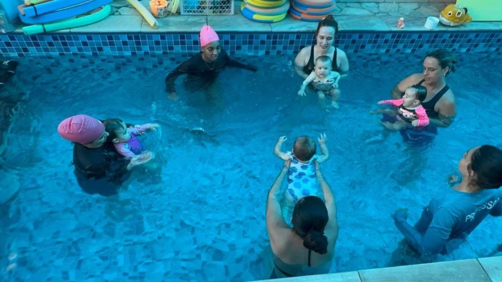 Natação para bebês